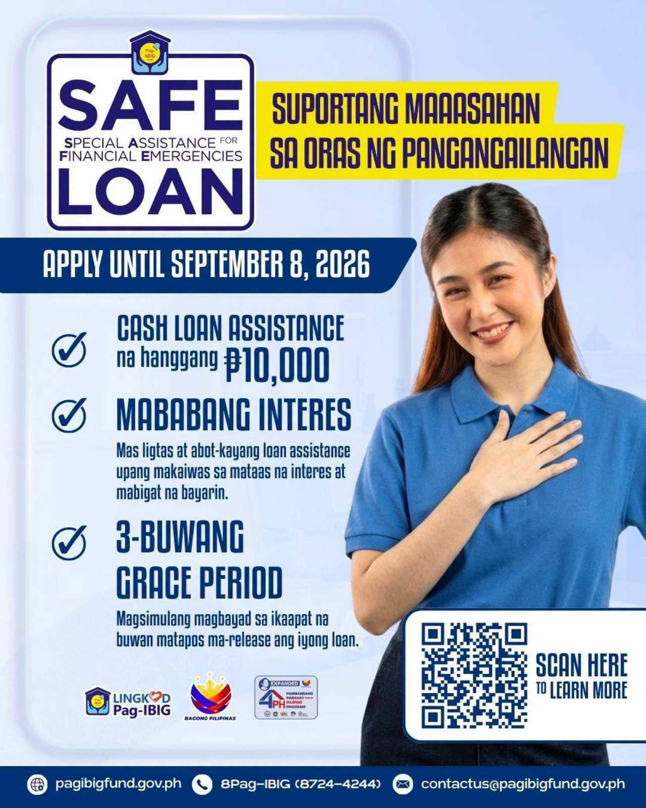 Apply Pag-IBIG Special Assistance Financial Emergencies SAFE Loan