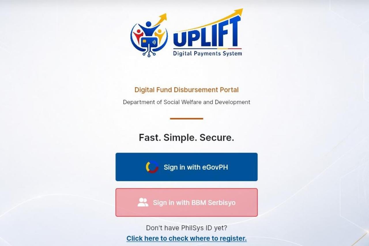 How to Register Account to Receive UPLIFT Cash Assistance